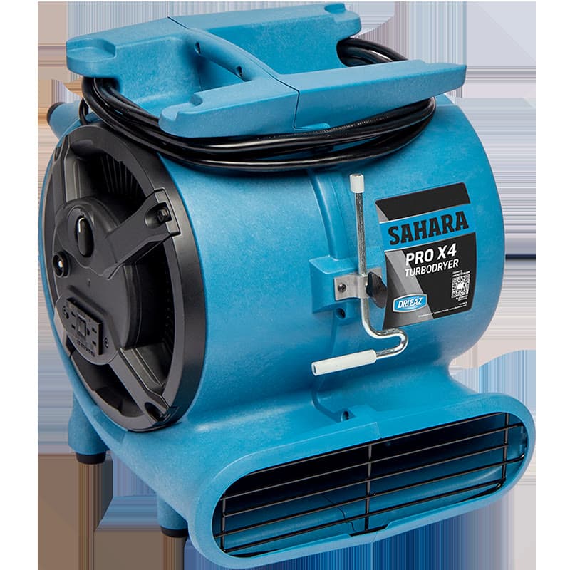 Centrifugal air mover for floor and wall drying — representative photo.